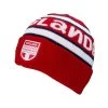 Adults England Rugby World Cup 2023 Beanie - Red -Rugby Apparel men rwc23 eng beanie red side