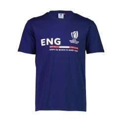 Mens England Rugby World Cup 2023 Supporters T-Shirt - Navy