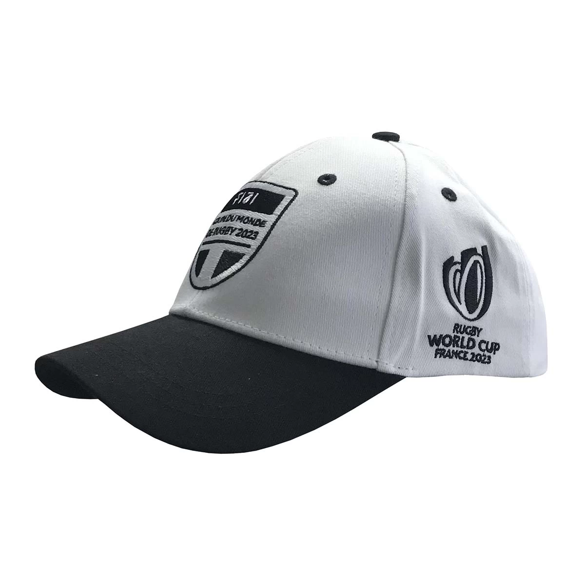 Adults Fiji Rugby World Cup 2023 Cap - White 4 Adults Fiji Rugby World Cup 2023 Cap - White - Image 2