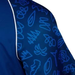 Rugby World Cup 2023 - France Mens Polo Shirt - Navy -Rugby Apparel men rwc23 fra polo navy sleeve detail