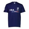 Rugby World Cup 2023 - France Mens Supporters T-Shirt - Navy -Rugby Apparel men rwc23 fra sup tee navy front