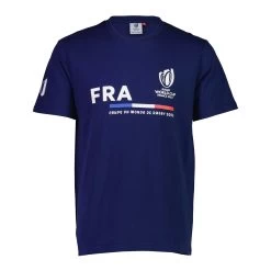 Rugby World Cup 2023 - France Mens Supporters T-Shirt - Navy