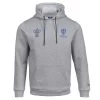 Mens Rugby World Cup 2023 Logo Hoodie - Grey -Rugby Apparel men rwc23 logo hood grey front