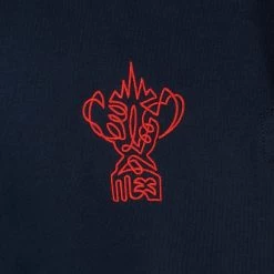 Mens Rugby World Cup 2023 Logo Rugby Shirt - Navy Long Sleeve -Rugby Apparel men rwc23 logo rugby shirt navy other badge