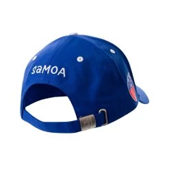 Adults Samoa Rugby World Cup 2023 Cap - Royal 9 Adults Samoa Rugby World Cup 2023 Cap - Royal -Rugby Apparel men rwc23 sam cap royal back