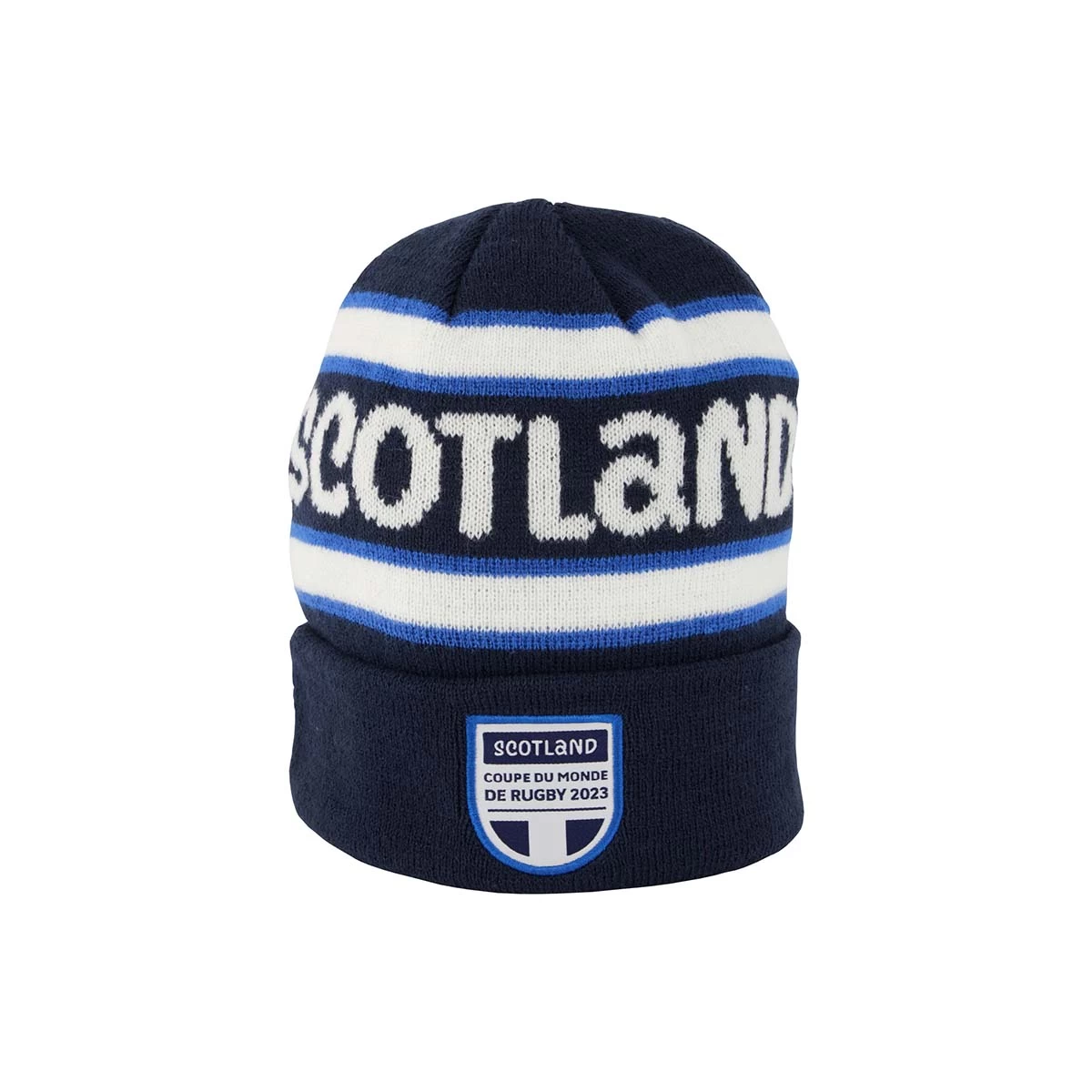 Adults Scotland Rugby World Cup 2023 Beanie - Navy 3 Adults Scotland Rugby World Cup 2023 Beanie - Navy
