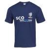 Mens Scotland Rugby World Cup 2023 Supporters T-Shirt - Navy -Rugby Apparel men rwc23 sco sup tee navy front