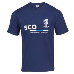 Mens Scotland Rugby World Cup 2023 Supporters T-Shirt - Navy
