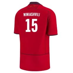 Georgia Mens RWC Heroes NINIASHVILI Home Rugby Shirt