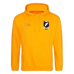 Romania Mens World Cup Classic Hoodie - Gold