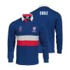 Chile Mens Rugby World Cup 2023 Stripe Rugby Shirt - Long Sleeve -Rugby Apparel rr97018 70r cc chi2up