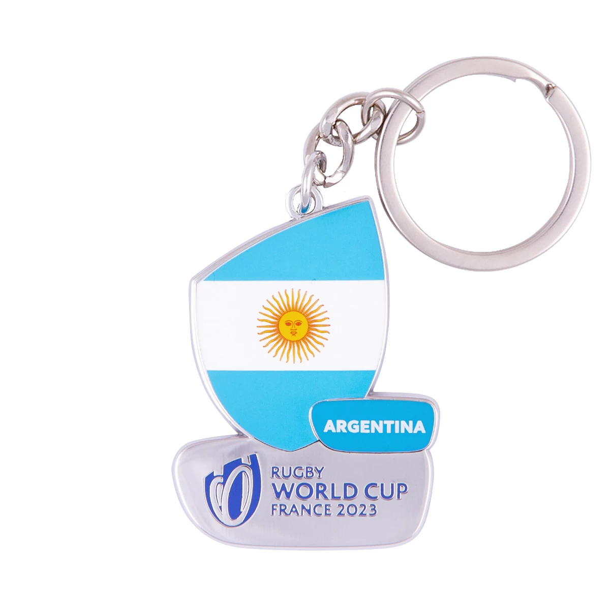Rugby World Cup 2023 Argentina Flag Keyring 3 Rugby World Cup 2023 Argentina Flag Keyring