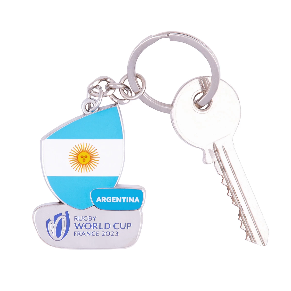 Rugby World Cup 2023 Argentina Flag Keyring 5 Rugby World Cup 2023 Argentina Flag Keyring - Image 3