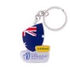 Rugby World Cup 2023 Australia Flag Keyring -Rugby Apparel rugby world cup aus keyring front