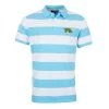 Argentina Mens 1910 Origins Striped Polo Shirt - Sky White -Rugby Apparel rugbystore arg1910 sky stripe polo front