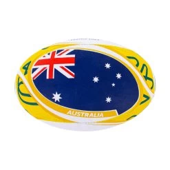 Rugby World Cup 2023 Gilbert Australia Flag Rugby Ball