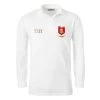 England Mens World Cup Classic Rugby Shirt - Long Sleeve White