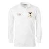 Fiji Mens World Cup Classic Rugby Shirt - Long Sleeve White -Rugby Apparel rwc2023 fiji mens rugby shirt white front