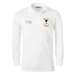 Fiji Mens World Cup Classic Rugby Shirt - Long Sleeve White