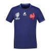 Le Coq Sportif France Rugby World Cup 2023 Kids Home Rugby Shirt - Short Sleeve 1 Le Coq Sportif France Rugby World Cup 2023 Kids Home Rugby Shirt - Short Sleeve -Rugby Apparel rwc2023 france kids home rugby shirt front