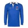 France Mens World Cup Classic Rugby Shirt - Long Sleeve Royal -Rugby Apparel rwc2023 france mens rugby shirt royal front