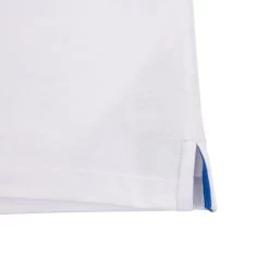 Rugby World Cup 2023 Macron Mens Cup T-Shirt - White -Rugby Apparel rwc2023 mens t shirt white hem