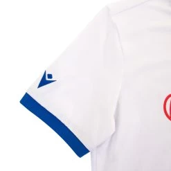 Rugby World Cup 2023 Macron Mens Cup T-Shirt - White -Rugby Apparel rwc2023 mens t shirt white logo