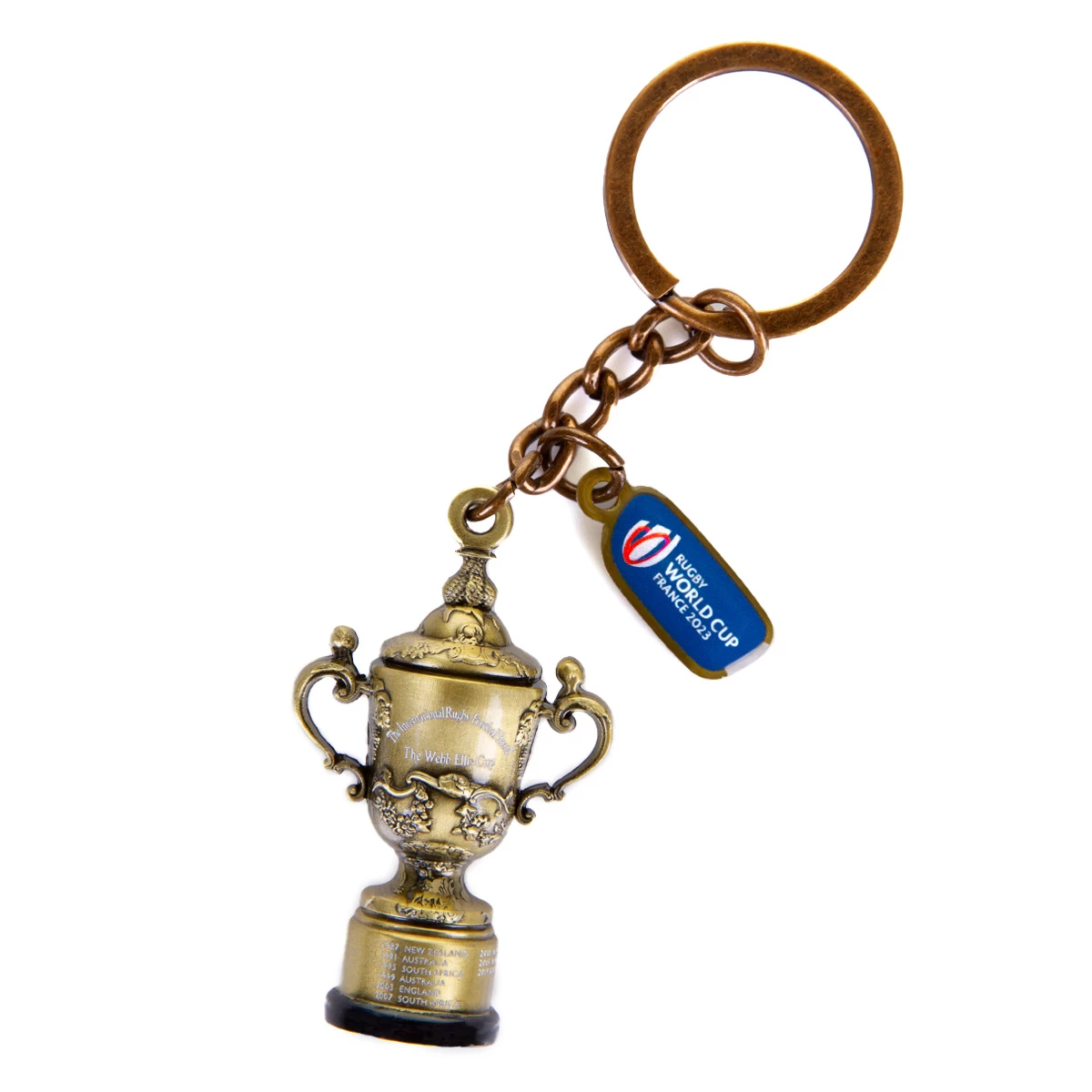 Rugby World Cup 2023 Webb Ellis Trophy Keyring 3 Rugby World Cup 2023 Webb Ellis Trophy Keyring