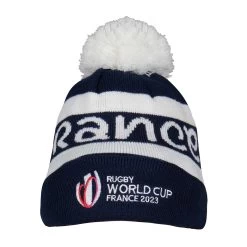 Adults Rugby World Cup 2023 Bobble Beanie - Navy