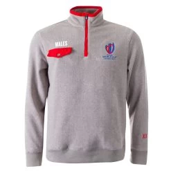 Wales Mens Rugby World Cup 2023 No. 8 Fleece - Grey