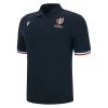 Rugby World Cup 2023 Macron Mens Polo Shirt - Navy -Rugby Apparel rwc23 m polo nvy front