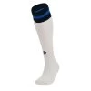 MACRON Scotland Home Rugby Socks - White 2023 -Rugby Apparel sco home socks front