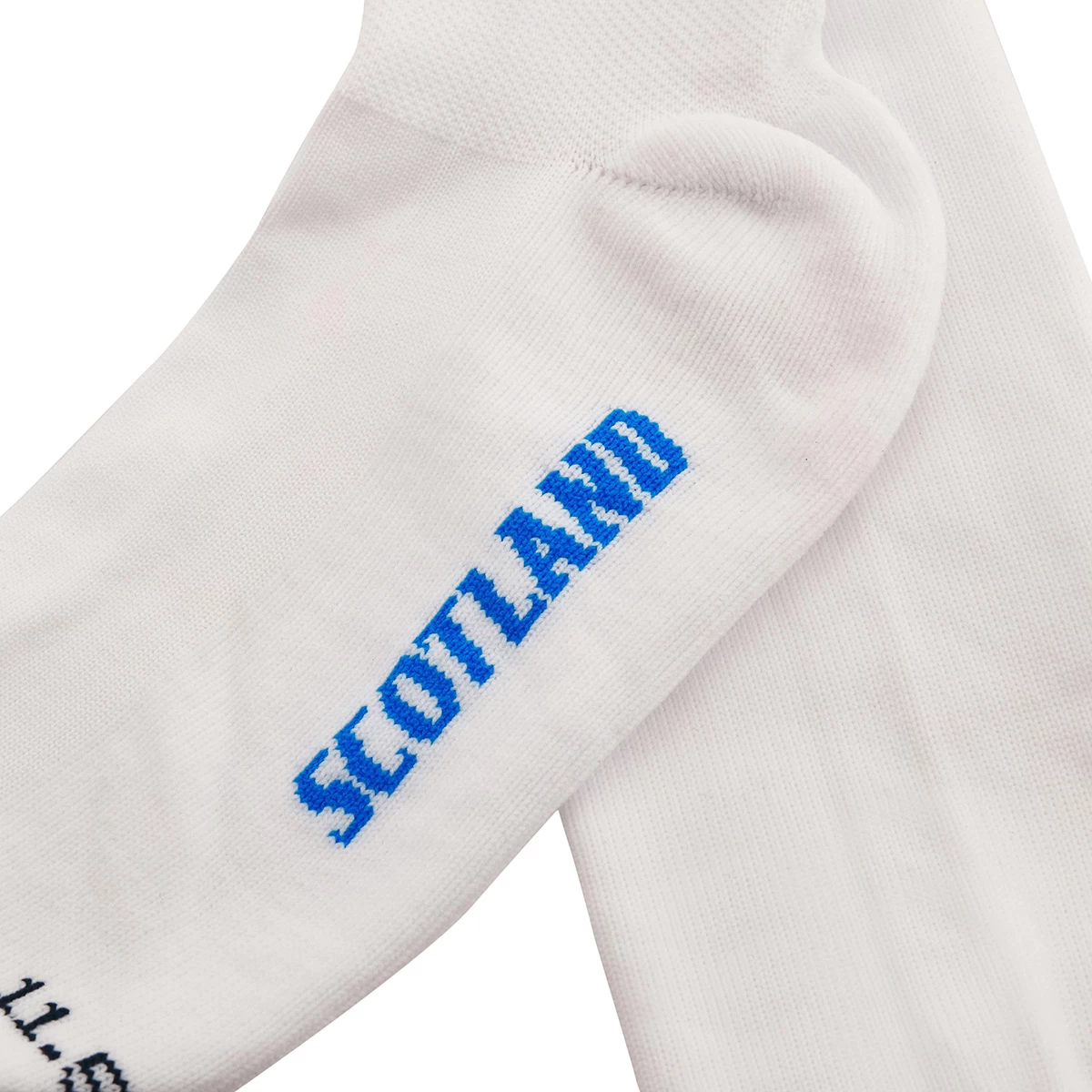 MACRON Scotland Home Rugby Socks - White 2023 4 MACRON Scotland Home Rugby Socks - White 2023 - Image 2