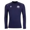 MACRON Scotland Mens Training Sweatshirt - Navy 2023 1 MACRON Scotland Mens Training Sweatshirt - Navy 2023 -Rugby Apparel sco m training sweatshirt nvy front