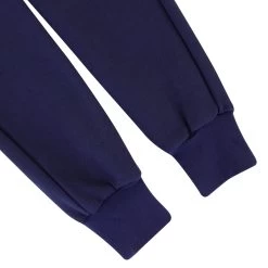 MACRON Scotland Womens Travel Brushed Cotton Pants - Navy 2023 -Rugby Apparel sco w brushed cotton pants nvy cuff detail