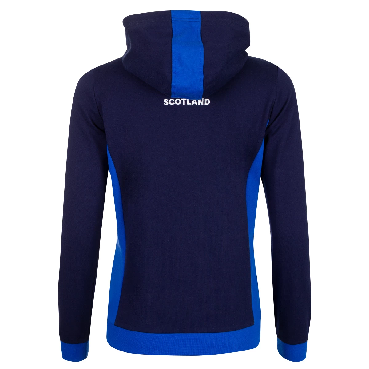 MACRON Scotland Womens Travel Full Zip Hoodie - Navy 2023 4 MACRON Scotland Womens Travel Full Zip Hoodie - Navy 2023 - Image 2