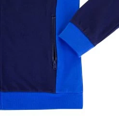 MACRON Scotland Womens Travel Full Zip Hoodie - Navy 2023 11 MACRON Scotland Womens Travel Full Zip Hoodie - Navy 2023 -Rugby Apparel sco w travel hoodie nvy hem detail