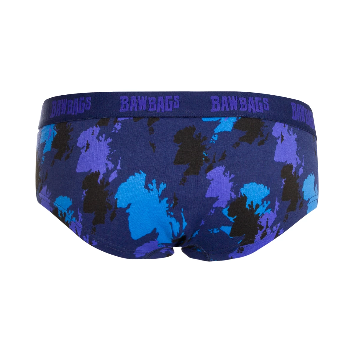 Bawbags Scotland Womens Camo Underwear - Navy 4 Bawbags Scotland Womens Camo Underwear - Navy - Image 2