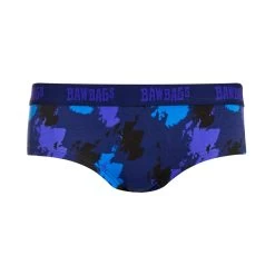 Bawbags Scotland Womens Camo Underwear - Navy