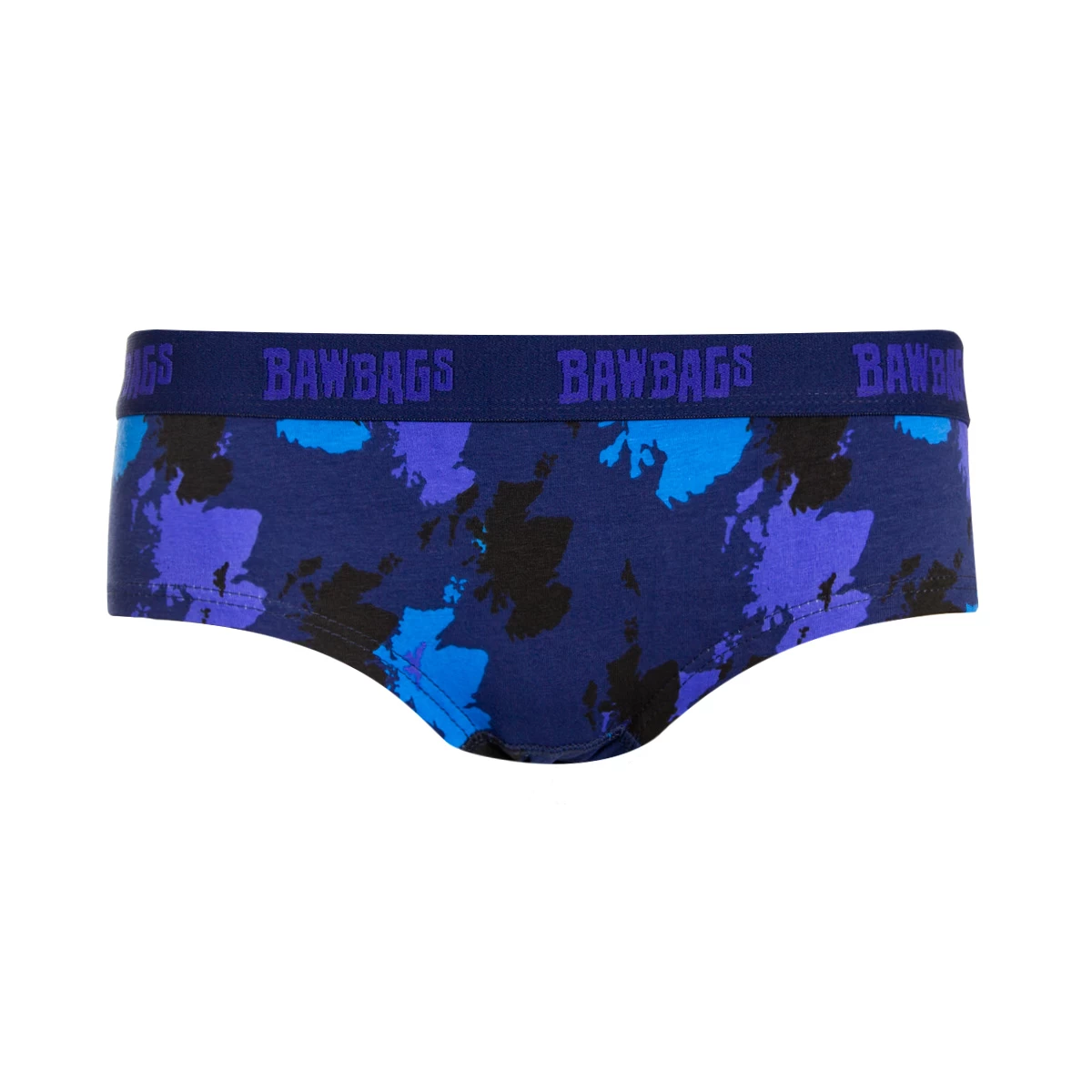 Bawbags Scotland Womens Camo Underwear - Navy 3 Bawbags Scotland Womens Camo Underwear - Navy