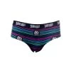 Bawbags Scotland Womens Striped Underwear - Navy -Rugby Apparel scotlandwomensstripesbawbags front 72dpi rgb