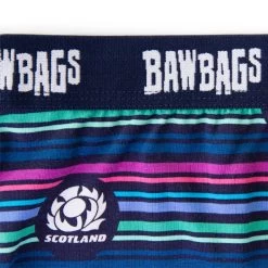 Bawbags Scotland Womens Striped Underwear - Navy 9 Bawbags Scotland Womens Striped Underwear - Navy -Rugby Apparel scotlandwomensstripesbawbags waist