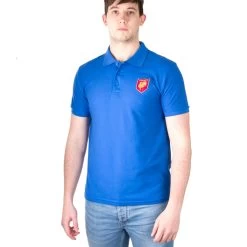 France Mens Classic Polo Shirt - Royal