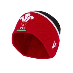 MACRON Wales Adults Beanie - Red 2023