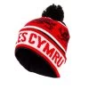 Wales Dragon Bobble Hat -Rugby Apparel wal dragon bobble hat front