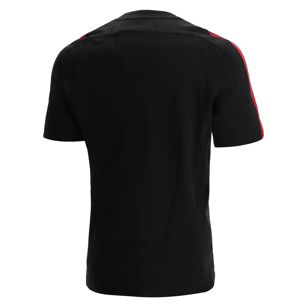 Macron Wales Mens Training Jersey - Black 4 Macron Wales Mens Training Jersey - Black - Image 2