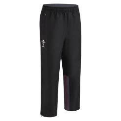 MACRON Wales Mens Travel Track Pants - Black 2023