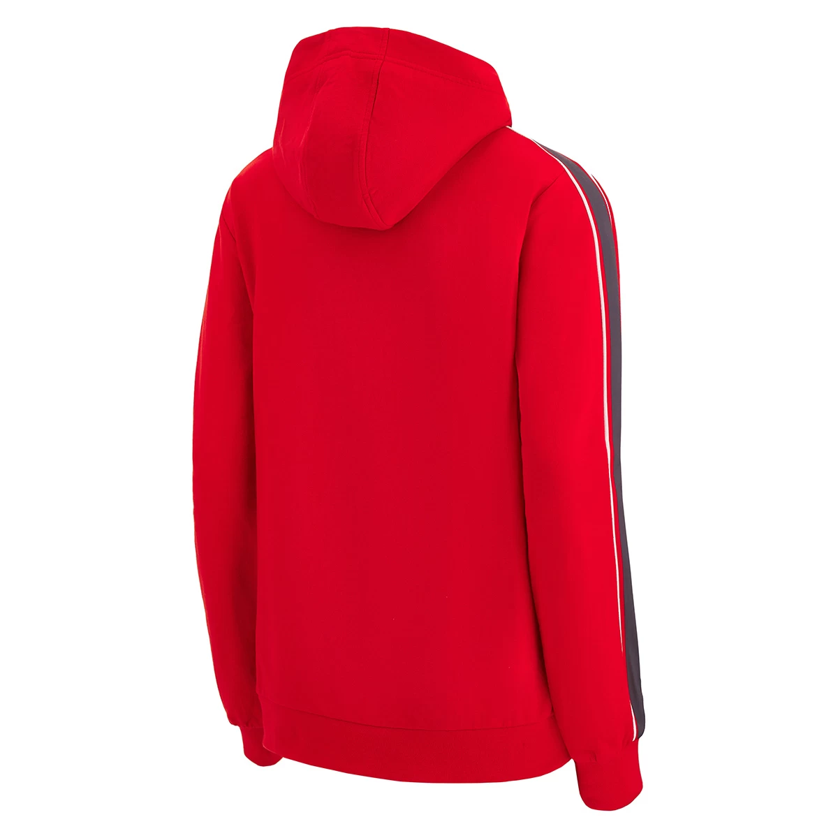 MACRON Wales Womens Leisure Full Zip Hoodie - Red 2023 4 MACRON Wales Womens Leisure Full Zip Hoodie - Red 2023 - Image 2