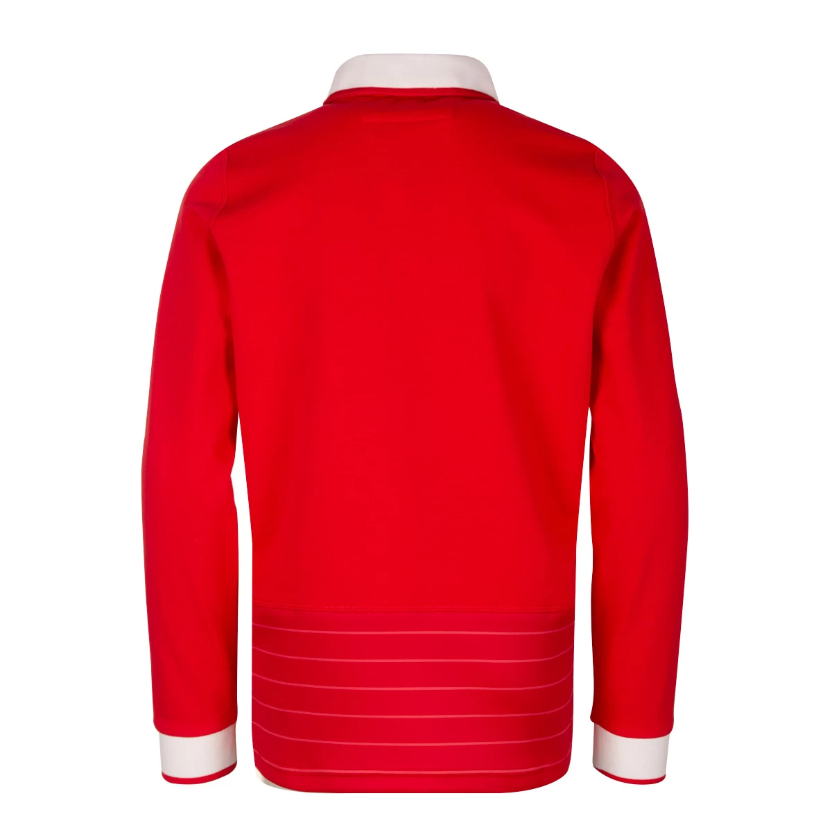 MACRON Wales Kids Classic Home Rugby Shirt - Long Sleeve Red 2023 4 MACRON Wales Kids Classic Home Rugby Shirt - Long Sleeve Red 2023 - Image 2