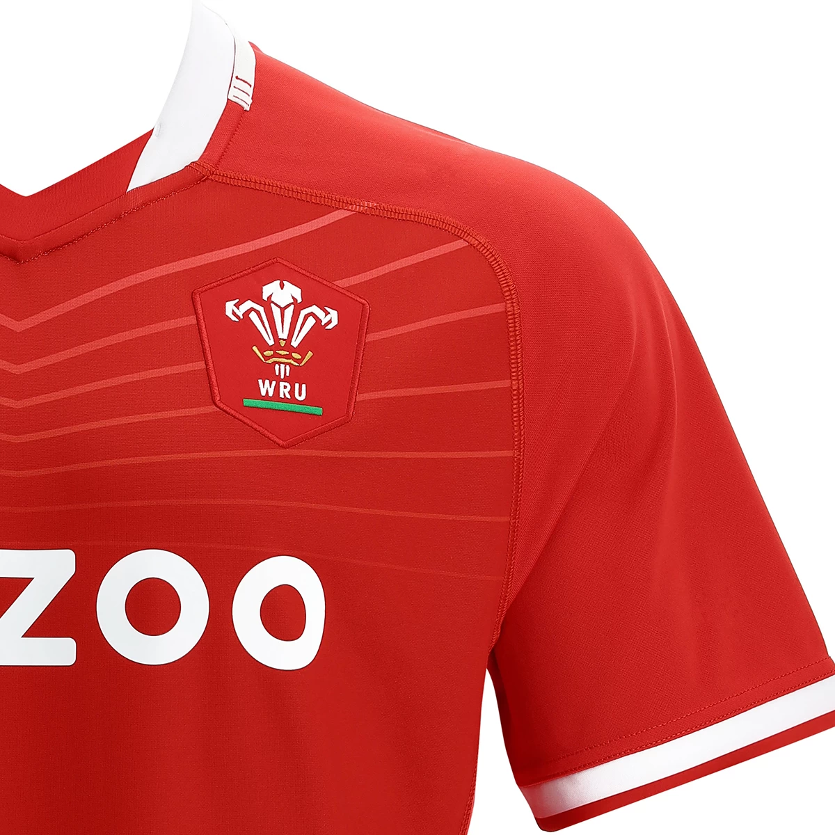 MACRON Wales Kids Home Rugby Shirt - Short Sleeve Red 2023 5 MACRON Wales Kids Home Rugby Shirt - Short Sleeve Red 2023 - Image 3